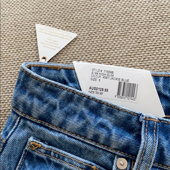 Abrand A94 High Slim straight leg jeans - Picture 3 of 5